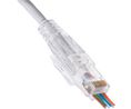 Modularer Steckverbinder, Stecker, RJ45, CAT6, Gerade, Positionen - 8, Anzahl Kontakte - 8, Ungeschirmt, Packung à 200 Stück